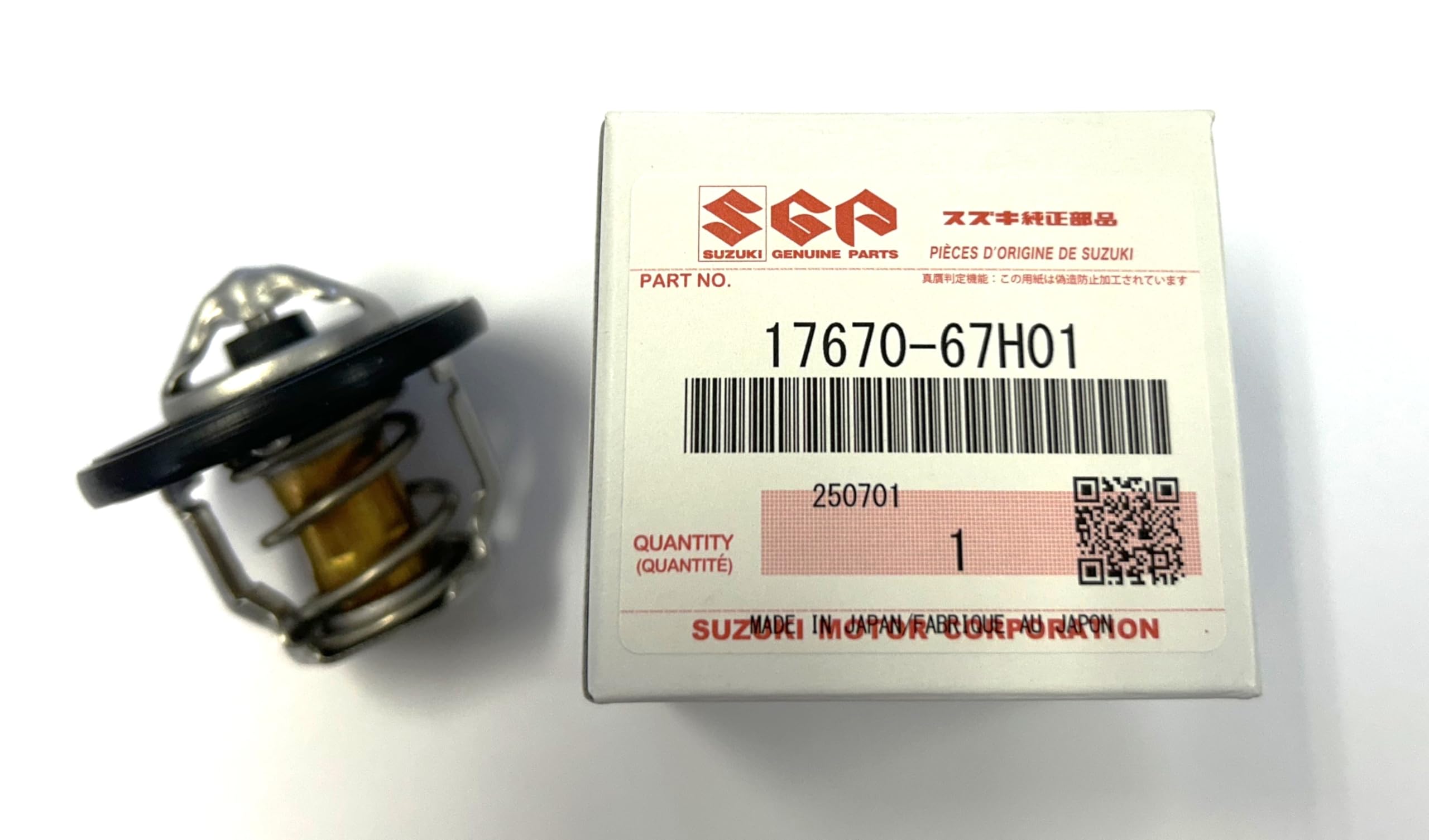 Amazon.com: SUZUKI Genuine Parts Thermostat Part Number 17670